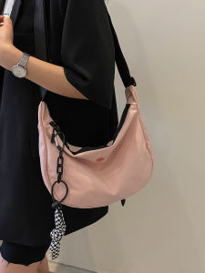 Túi Đeo Chéo Vải Canvas Nylon Thời Trang Cho Nữ Túi Đeo Hông Nhỏ Túi Đeo Vai Đơn Túi Đeo Chéo Mềm Thường Ngày Túi Đeo Chéo Kiểu Trung Quốc