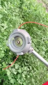 จานเอ็นตัดหญ้า อลูมิเนียม แบบหนา สำหรับเครื่องตัดหญ้าทุกรุ่น มีเอ็นพร้อมใช้งาน