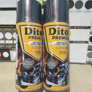 Pilok Cat Diton Premium Nmax Matte Grey Nmax Abu Abu Dof Dop Y9314 9314 400cc Pilox Cat Semprot Special Spray Paint