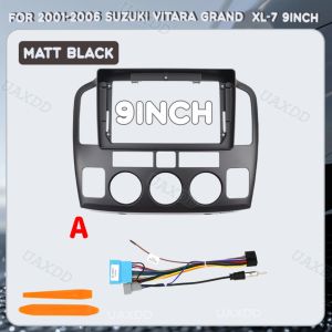 Car for 2001-2006 Suzuki VITARA GRAND XL-7 9INCH Frame Fascia Dashboard Plastic Accessories Automotive Center Console Kit Panel