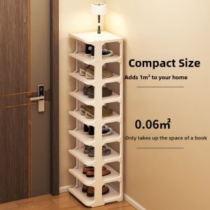 Compact Narrow Shoe Rack