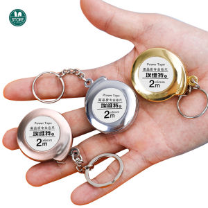 2มม Mini Roulette Measuring Tape สำเร็จทรง Stainless Steel ไม่ผ่าตัด Highprecision Construction Tools เสริมความสะดวก Keychain คอมพิวเตอร์ พันคอมพิวเตอร์