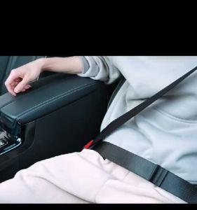 PU Leather Car Seat Belt Buckle Clip Protector Anti-Scratch Seatbelt Cover Padding Interior Button Case Safety Car Accessories