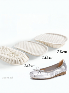 ZUYINBULUO | Invisible Height Increasing Insoles For Women Comfortable Half Pad