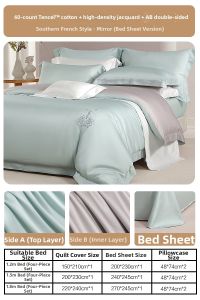 Mercury | Luxurious Satin 60-Count Tencel Sheet Set