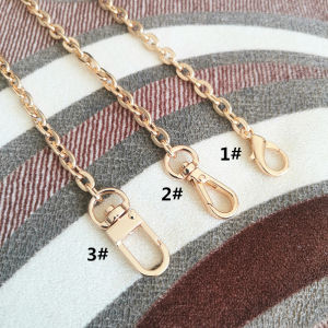 Accessories for womens bag straps high-end and fashionable metal chains bag straps. Shoulder cross armpit strap chain