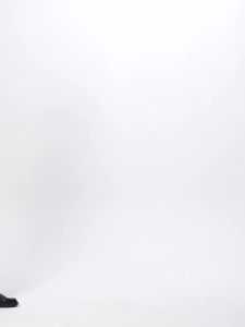 Turn Signal | Faux Two-Piece Half High Neck Long Sleeve T-Shirt