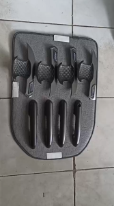 Handle Outer Premium Colt L300 Nebula Carbon Dracco | Pelindung Gagang Pintu Mobil Anti Baret