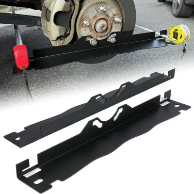 2Pcs Wheel Alignment Tool Plate Toe Alignment Plate Car Maintenance Tools Professional DIY Alignment Tool for Vehicle