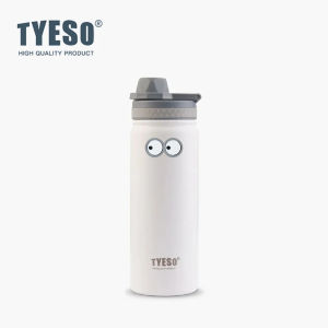 TYESO | Tyeso 750ML Stainless Steel Thermos Bottle with Sticker Eye Vacuum Flask Travel Cup Insulated Water Bottle Sport Thermal Cup