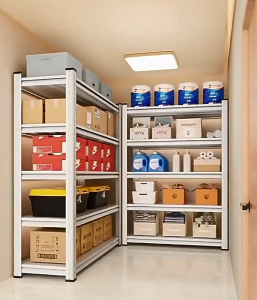 【All Metal Shelf】24 hour ship out 6 Tiers 5 Tiers Large size Steel Shelf Metal Rack Cold-rolled Steel Layer Shelving Storage Shelf Metal Shelf Multi-Purpose Rack Organizer Shelf Layer for Things Kitchen Cabinet Organizer Storage Rack Shelf