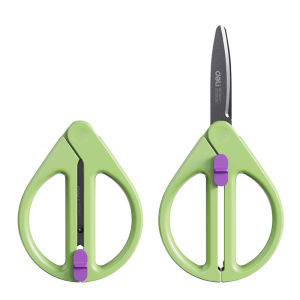deli | Shrink Rust-Proof Sharp Safety Portable Multi-purpose Scissors