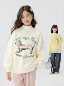 zosee | Warm Fleece Cartoon Print Girls Jacket
