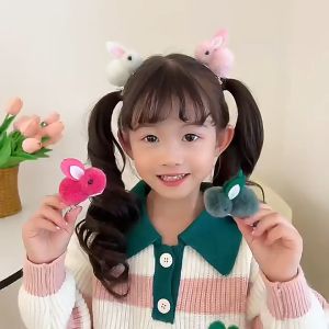 Zaman Now - Jepit Rambut Korea Kelinci Rabbit Hair Accessories / Jepit Rambut Lucu Ala Korea / Jepitan Rambut Anak Perempuan