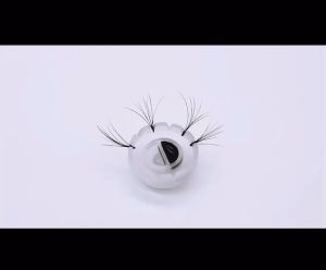 100 ชิ้น ถ้วยดอกไม้จับช่อใส่กาวต่อขนตา อุปกรณ์ต่อขนตา