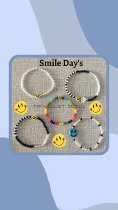 Gelang Manik Korea Smile GS001 Aksesoris Fashion Beads Bracelet Marvelustbeads