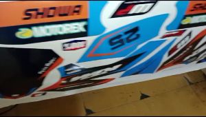 Striping Stiker Mini Trail MXF 50cc / Gazelle 50cc / Redbull 110cc Full Body Free Custom