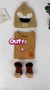 Jumper Bayi Berkualitas Tinggi: Jumper Bordir Bear Summer & Jumper Bayi Boho Summer Bear
