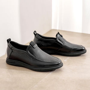 GOG | Height-increasing Breathable Hollow-out Leather Shoes