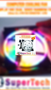 INPLAY M10 Rainbow Cooling Case Fan 4 Pin For PC/ COMPUTER / DESKTOP