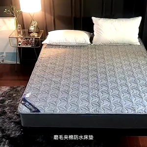 100% Waterproof Cotton Mattress Protector Bed Cover Bed Sheet Machine Washable Care Pad Double/Queen