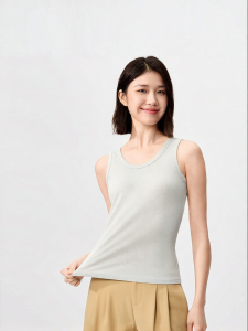 Purcotton | Elastic Body-hugging Womens Tank Top