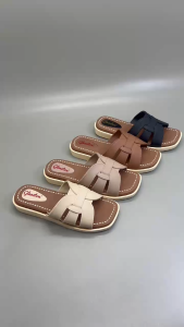 (Size 37-41) M2530-6 IMPORT Sandal Wanita Selop Sandal Jelly Karet Sandal Wedges Wanita