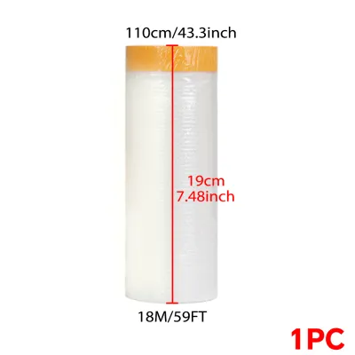 Plastic Drop Cloth Plastic Sheeting Waterproof Protective Masking FilmPrevent Dust Paint for CarFurnitureCarpetFloor