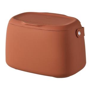 3W | Creative Design Portable Car Trash Can with Lid Silicone