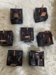 COMBO 5 rơ le 4 chân 24v hổ vồ. Rơ le dùng cho ô tô xe tải