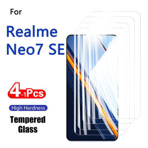 1-4PCS Screen Protectors For Realme Neo7 SE Neo 7 Tempered Glass Crystal 9H High Aluminum Anti Scratch Case Friendly Fingerprint