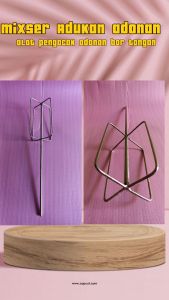 mata bor mixer [pengaduk adonan]  uk 60 cm