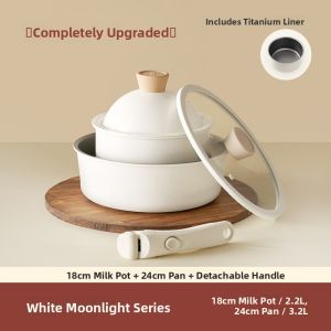 KIMS COOK | Detachable Handle Non-Stick Frying Pan