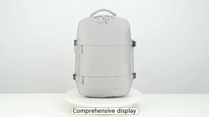 🔥【SG Ready Stock】🔥35L Travel Bagpack waterproof cabin size backpack with shoe compartment 16 inch Laptop available unise