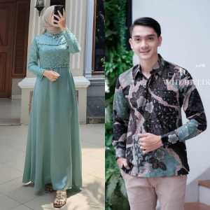 Model Gamis Terbaru 2021: Gamis Brokat & Baju Muslim Kekinian