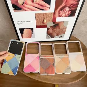 Luxury Retro Color Collision Phone Case For Motorola Moto Razr 50 Ultra Razr 60 Ultra Razr60 Razr50 Shockproof Cover Fundas
