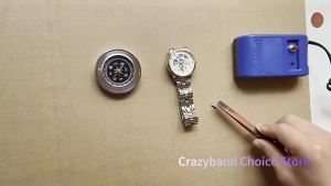 Watch Demagnetizer Electrical Mechanical Quartz Watch Repair Tool Watch Demagnetize Time Correceing for Watchmaker EU Plug Hot
