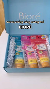 Kem Chống Nắng Body Biore 50ml – Serum Dưỡng Thể Mỏng Nhẹ Không Bết Kháng Bụi
