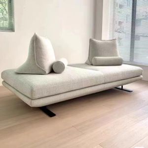 FreeHand Prado Sofa Scandinavian Small Apartment Living Room Space Double-Sided Armrest-Free Backrest Designer Normcore Fabric