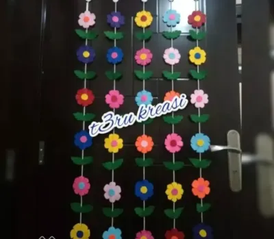 Hiasan Jendela Hiasan Kelas Tirai Dekorasi Untuk Anak TK PAUD