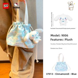 ZGO | Cinnamoroll Collaboration My Melody Bag Portable Lunch Box Tote for Girls