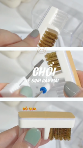 Bàn chải làm sạch đầu mài làm móng học nail