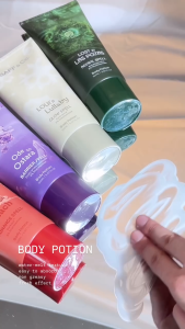 SAFF & Co. Body Potion Heavenly Series Body Lotion Brightening Exfoliate Skin Barrier Mantain
