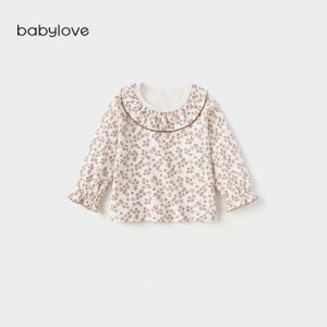 babylove | Soft Long Sleeve T-Shirt for Girls Spring and Autumn