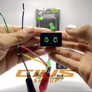 SAKLAR ON OFF 2 TOMBOL NINE LB1 LED BIRU SWICHT FOGLAMP DAN LAMPU SOROT BISA UNTUK 2 LAMPU MOTOR DAN MOBIL