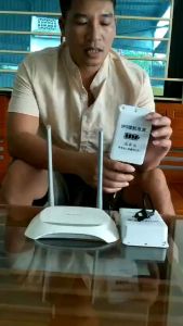 UPS Nguồn pin dự phòng 9v - 12v cho WiFi camera an ninh camera ngoài trời thời gian sử dụng 6-8h sau khi cúp điện