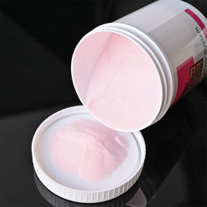 120G เล็บอะคริลิคใสสีชมพูสีขาวแกะสลักคริสตัล Polymer Builder Nails Extension Art ฝุ่นกล่อง Professional GY &