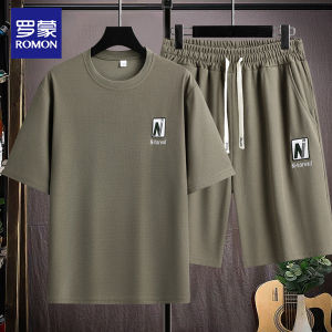 ROMON | Lightweight Breathable Mens Leisure Sport Set