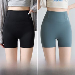 miiow | Cat Woman Safety Pants High Waist Bikini Briefs Womens Summer High-Waisted Butt-Lifting Shorts Shark Bottom Shorts For Outdoor Wear