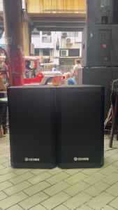 New 2025 Crown RCX-15 15 Inch Professional Baffle 2200 Watts | PMPO RCX 15 videoke karaoke outdoor loudspeaker original crown